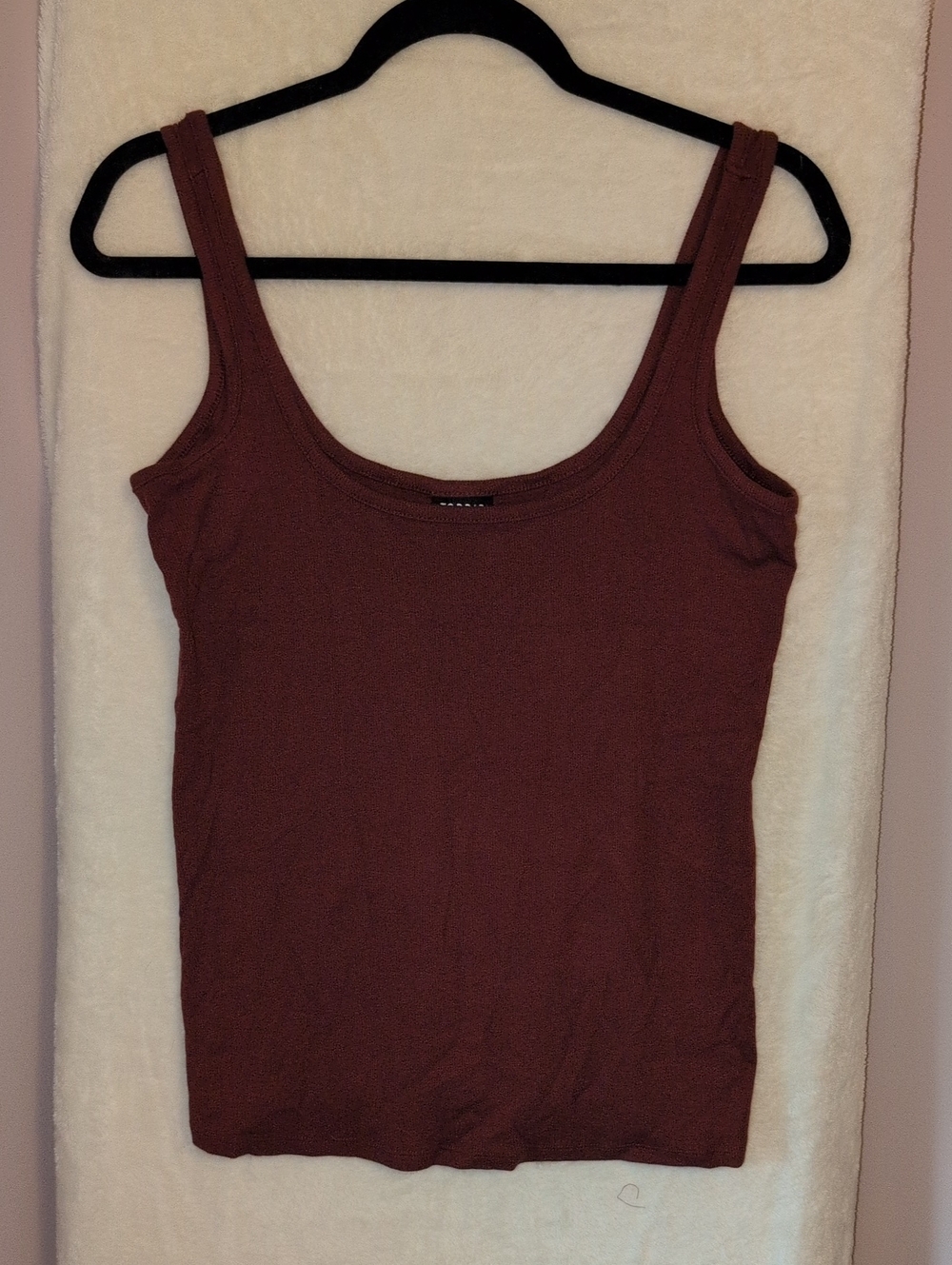 torrid Scoop Neck Tank Top - Brick Red